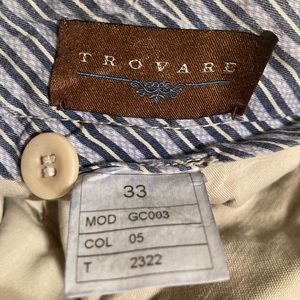 Mens Trovare Shorts Size 33 inseam 10”
